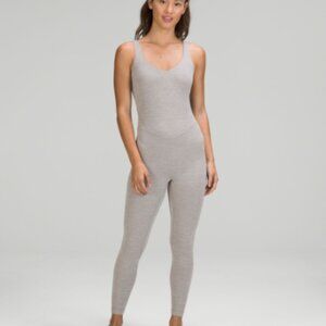 lululemon Align™ Bodysuit 25" Heathered Gull Grey Size 10